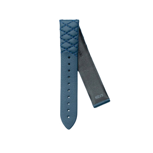TAG Heuer Carrera FC8259 WBK1311 Padded Blue Calfskin Strap 18mm - Genuine OEM