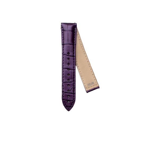 TAG Heuer Carrera FC8261 WBK1311 Matte Purple Alligator Strap 18mm - Genuine OEM