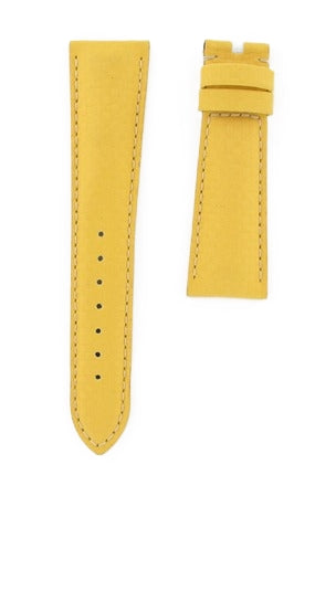 OMEGA Coramide (Kevlar) Yellow Padded Ladies Strap 529.05.042 20mm Ref 97670081 EAN 7612882050689 – Genuine OEM