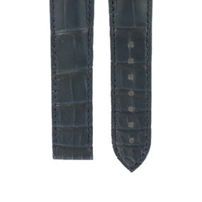 OMEGA Alligator Tec 231.13.43.52.03.001 Leather Strap Blue 21mm Deployment Ref 98000469 EAN 7613304019079 – Genuine OEM