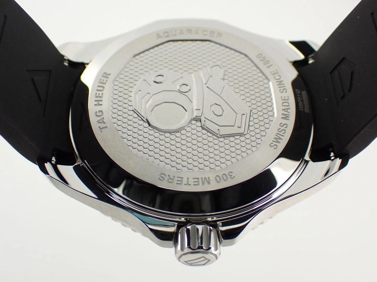 TAG Heuer Aquaracer Premium FT6257-00 WBP5110 Black Rubber Strap 21mm - Genuine OEM